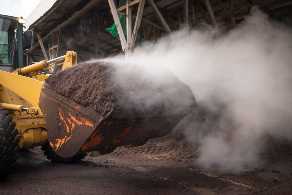 Hot composting is the fastest method. Look at the heat generated by all of those microbes